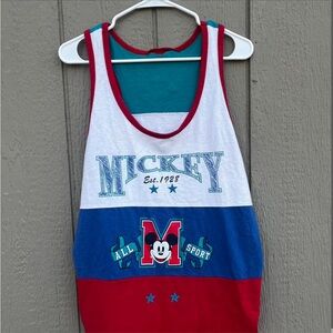 Disney 90s Mickey All Sport Tank Large